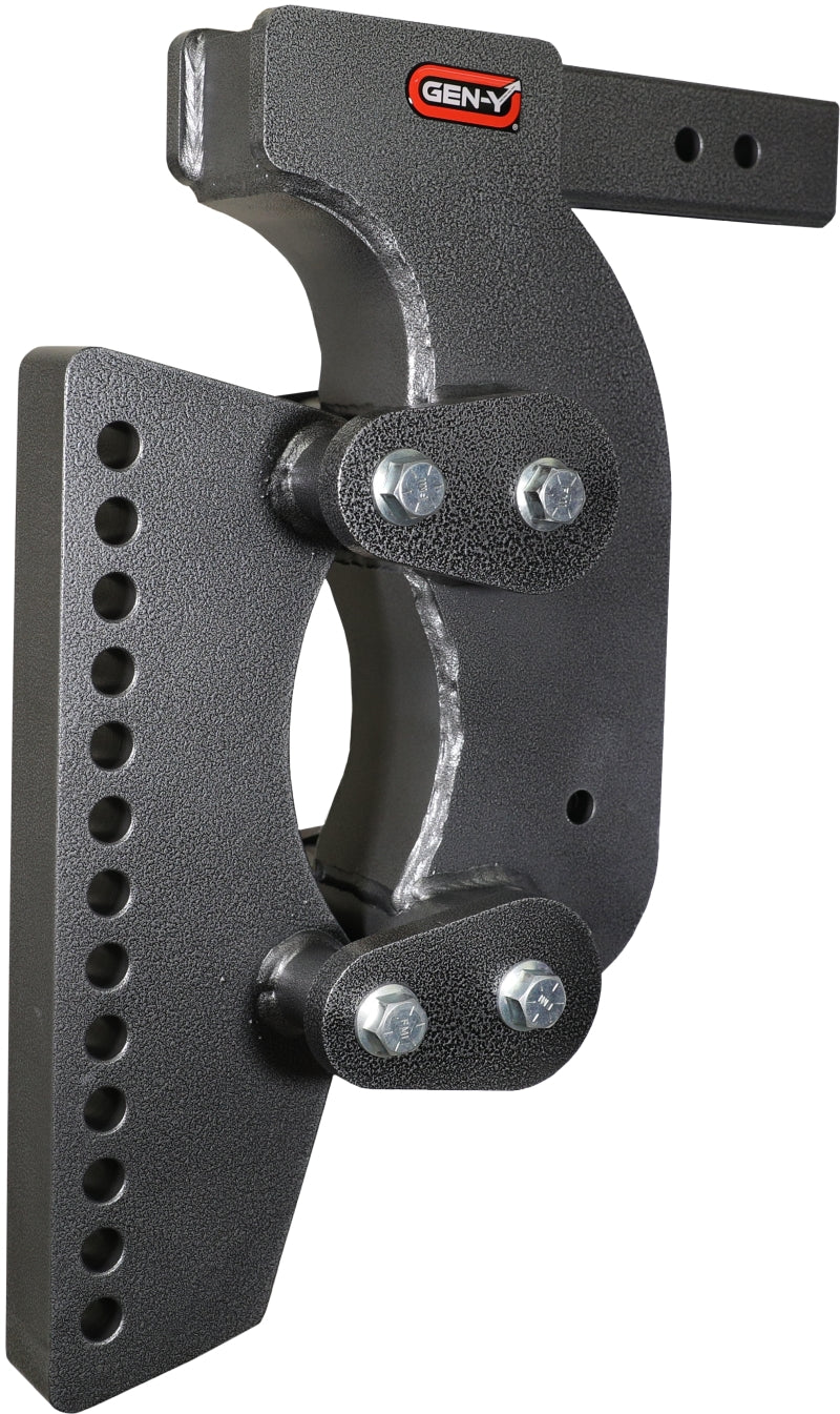 GEN-Y Hitch Gen-Y The Boss Torsion-Flex 2.5in Weight Distribution Shank 17.5in Drop 21K Hitch w/Stabilizer Kit