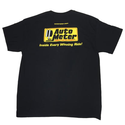 Autometer Black Competition Instruments T-Shirt - XXL