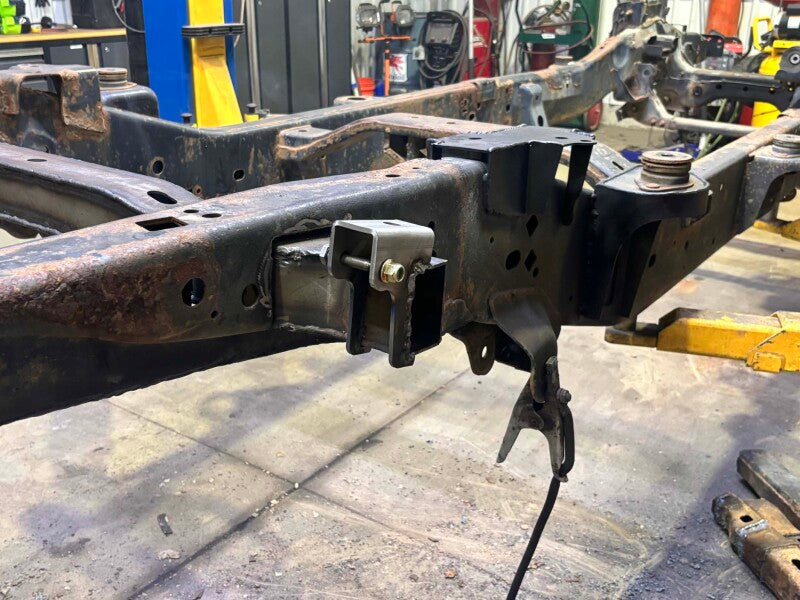 Rustbuster Rear Shock Mount Left Side
