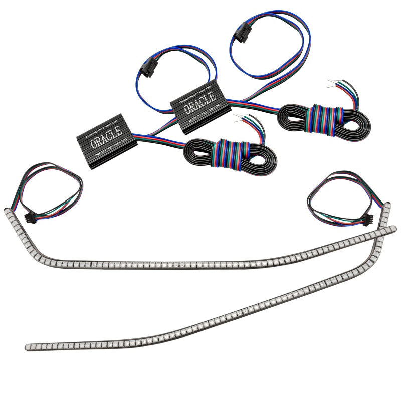 ORACLE Lighting Oracle 16-21 Chevy Camaro Surface Mount DRL Modules - ColorSHIFT w/o Controller