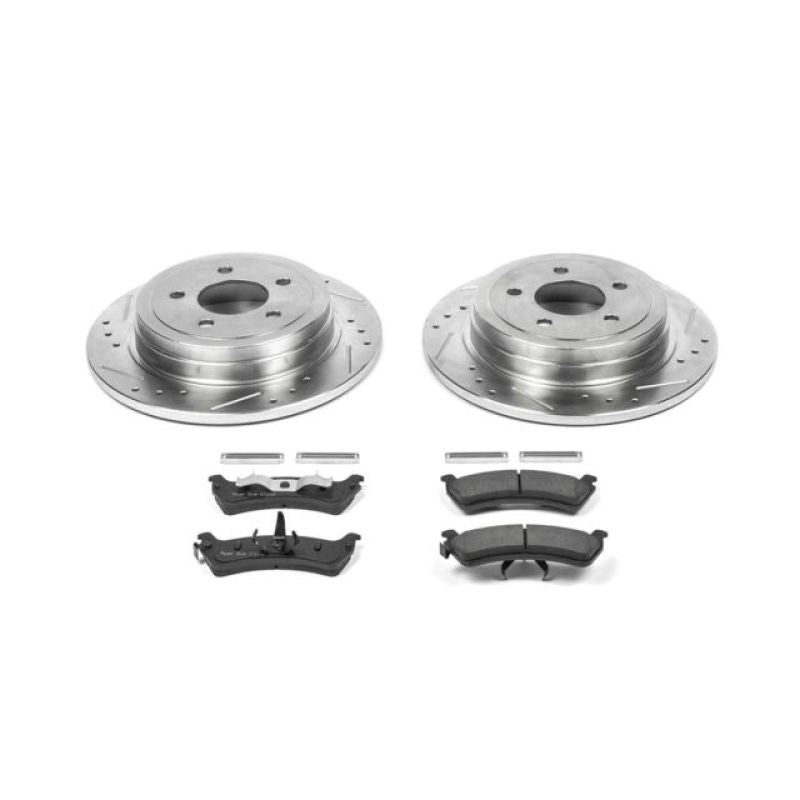PowerStop Power Stop 2003 Ford Explorer Sport Rear Z23 Evolution Sport Brake Kit