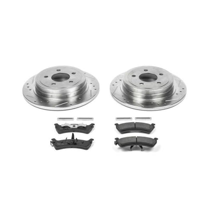 PowerStop Power Stop 2003 Ford Explorer Sport Rear Z23 Evolution Sport Brake Kit