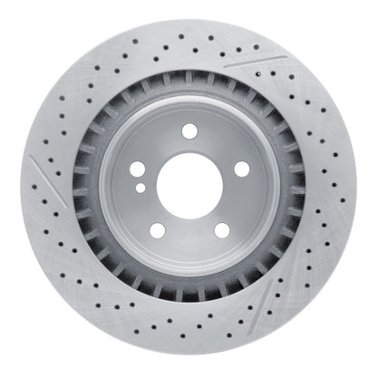 DFC 05-11 Mercedes-Benz SLK55 AMG Rear Drilled and Slotted Brake Rotor