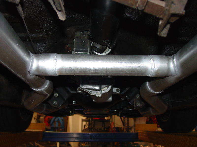 Flowmaster 55-57 Chevrolet 2.5in. American Thunder SS Crossmember-Back Exhaust System