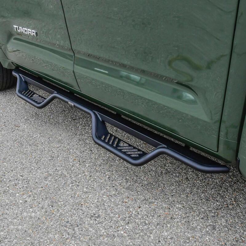 Westin 2022+ Toyota Tundra Crew Max Outlaw Nerf Step Bars - Textured Black