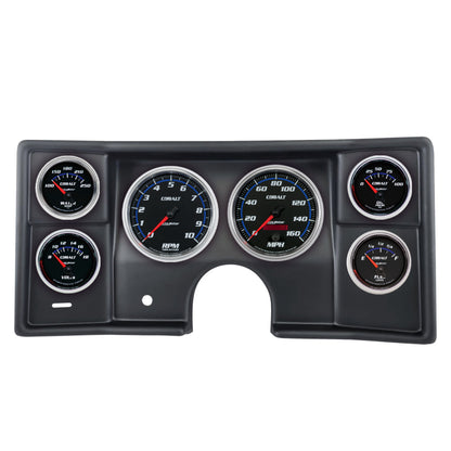 Autometer Cobalt Direct Fit Dash Kit 78-81 Malibu / El Camino / Montecarlo (2 x 5in. / 4 x 2-5/8in.)