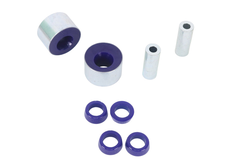 SuperPro 07-13 Nissan Altima Front Lower Control Arm Inner Rear Bushing Kit-Double-Offset (+Caster)