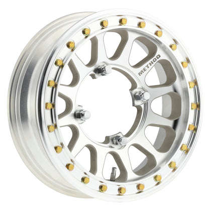 Method Wheels Method MR401-R UTV Beadlock 15x5 / 2.5+2.5/0mm Offset / 4x156 / 127mm CB Machined - Raw Wheel
