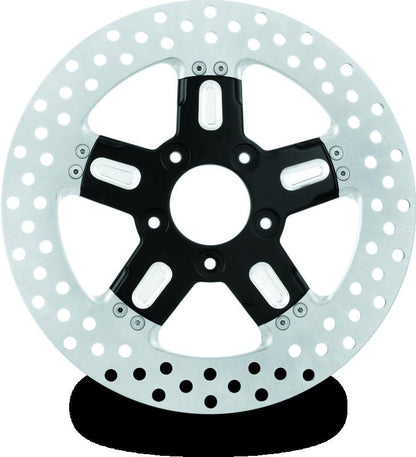 Performance Machine Disc/Carr 11.8 Formula Rear - Contrast Cut Platinum