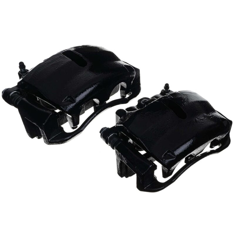 PowerStop Power Stop 04-05 Ford F-150 Front Black Caliper - Pair w/Bracket