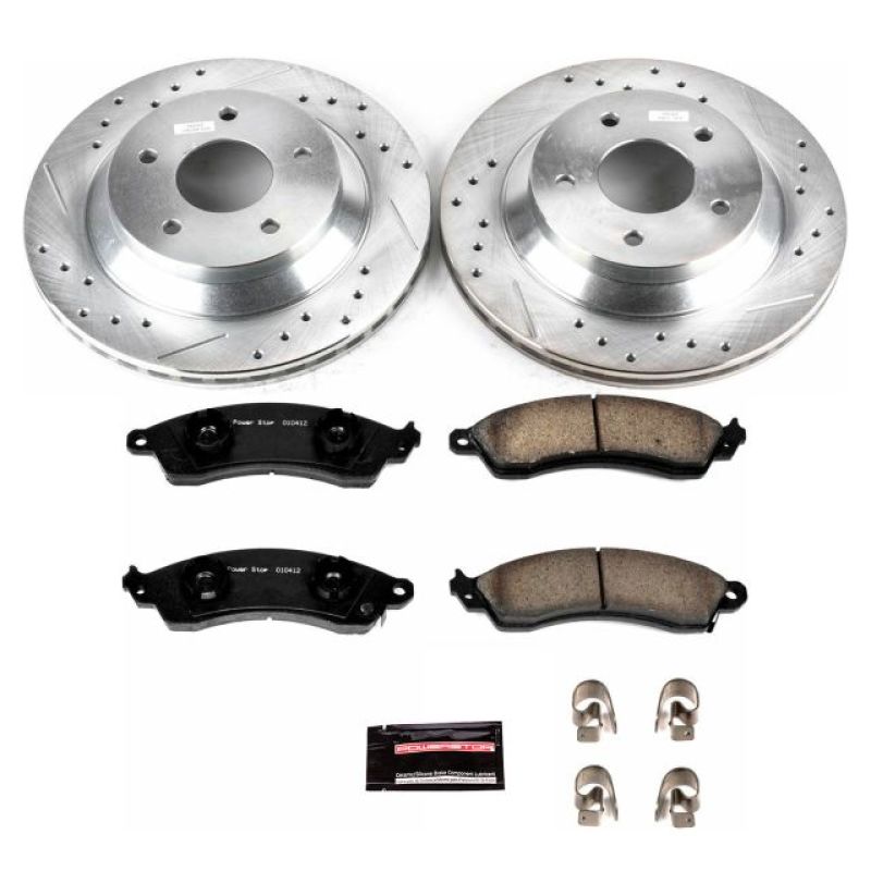 PowerStop Power Stop 88-95 Chevrolet Corvette Front Z23 Evolution Sport Brake Kit