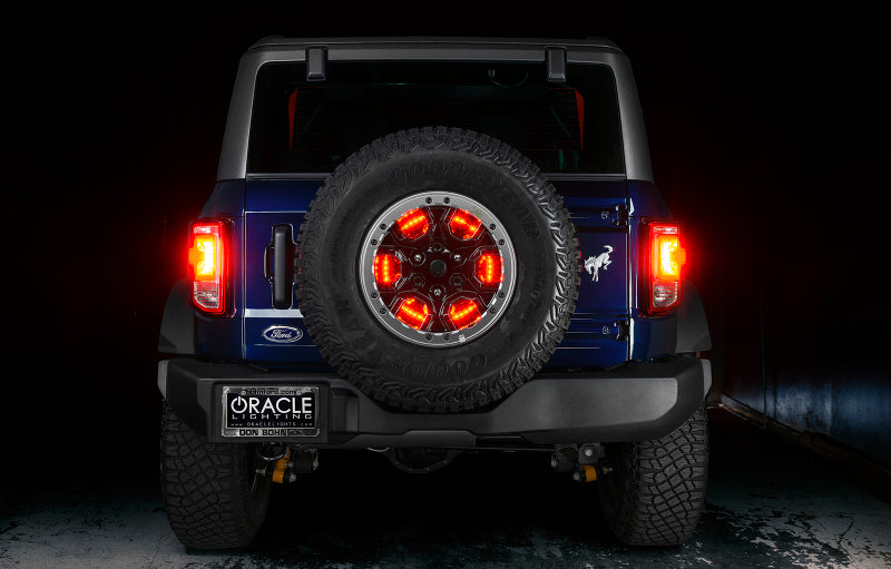 ORACLE Lighting Oracle LED Illuminated Wheel Ring 3rd Brake Light - Red
