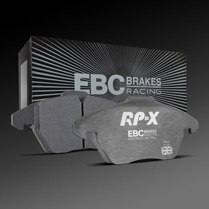 EBC Racing 07-08 Porsche 911 (997) Carrera 2 3.6L (Cast Iron Rotor Only) RP-X Front Brake Pads