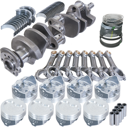 Eagle Chevy 400 3.750in Crank 5.700in I-Beam Rods -30cc 4.185in Pistons Rotating Assembly