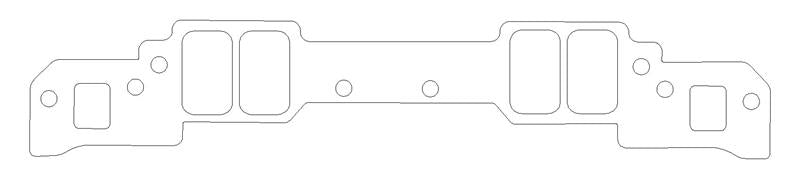 Cometic Gasket Cometic Chevy Gen1 Small Block V8 .047in Fiber Intake Mani Gasket Set-1.350in x 2.250in Port