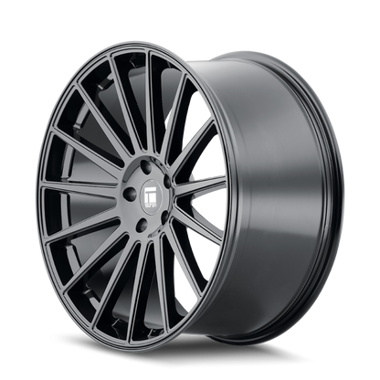 Touren 3292 TR92 18x8 / 5x112 BP / 35mm Offset / 66.56mm Hub Gloss Black Wheel