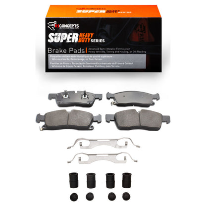 R1 Concepts R1 2011-2022 Dodge Durango Front R1 Super Duty Pads & Hardware Kit