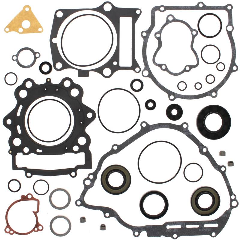 Vertex Pistons Vertex Gaskets 09-14 Yamaha YFM550 Grizzly Complete Gasket Kit w/ Oil Seals