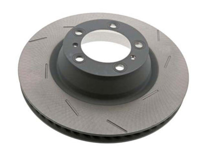 SHW Performance SHW 13-16 Porsche Panamera GTS 4.8L w/o Ceramics Left Rear Slotted Monobloc Brake Rotor (298615601B)