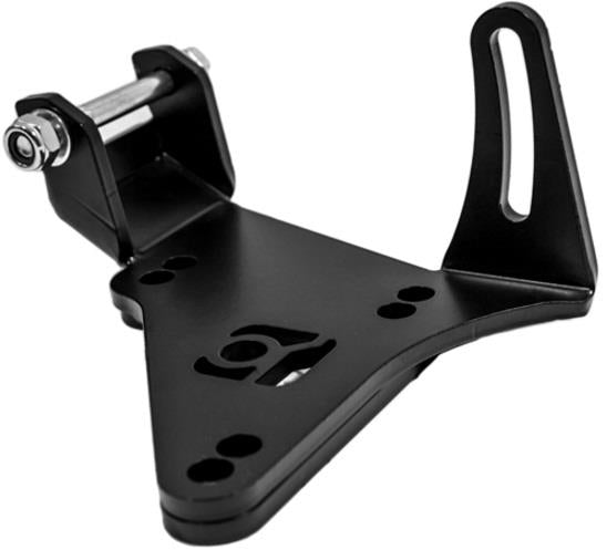 Innovative Mounts Innovative N/A H-Series Black Steel H22 Alternator Relocation Bracket