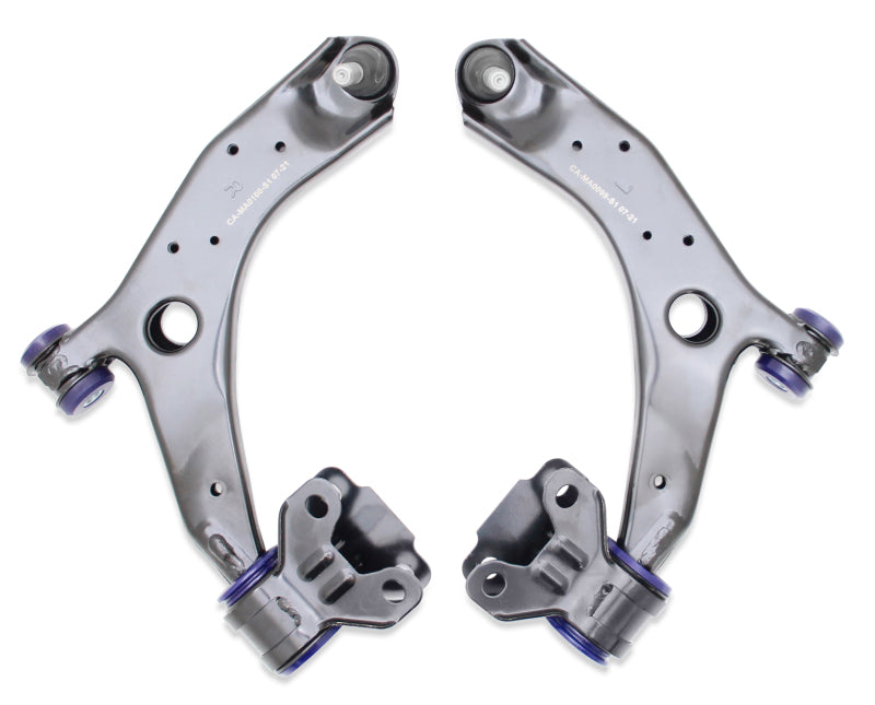 SuperPro 10-14 Mazda3 Front Lower Control Arm Set W/ Sp Bushings
