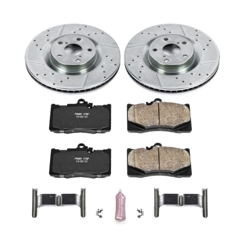 PowerStop Power Stop 16-17 Lexus GS200t Front Z23 Evolution Sport Brake Kit