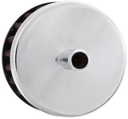 K&N Engineering K&N Steel Base Crankcase Vent Filter 0.375in Vent OD x 2in OD x 1.5in Height