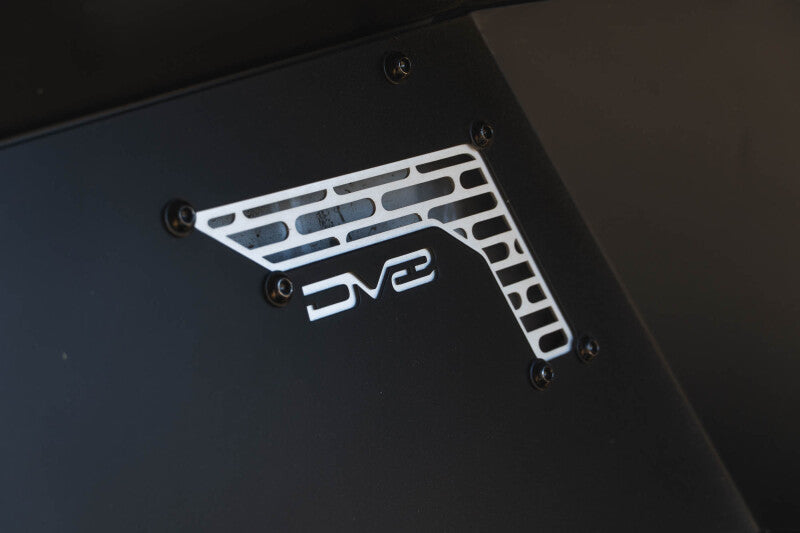 DV8 Offroad DV8 21-25 Ford Bronco Rear Aluminum Inner Fenders - Black