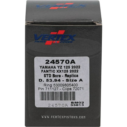 Vertex Pistons Vertex Piston 2023 Fantic Motor XE 125 125cc Cast Replica Piston Kit