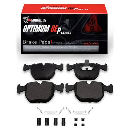 R1 Concepts R1 95-06 BMW 740IL Front Optimum OE Pads & Hardware Kit