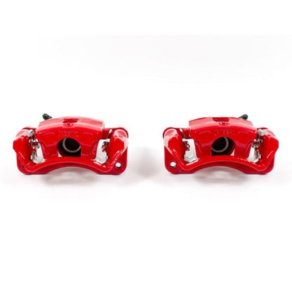 PowerStop Power Stop 95-05 Chrysler Sebring Rear Red Calipers w/Brackets - Pair