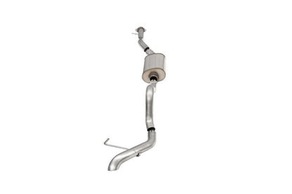 CORSA Performance Corsa 2021-2025 Ford Bronco 2.3L 4-Door 2.75in Cat-Back Single Side Exhaust w/ Turndown Exhaust Tip