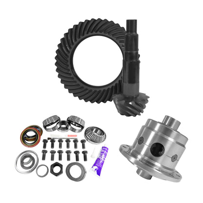 Yukon Gear & Axle Yukon Gear 11.25in Dana 80 4.88 Rear Ring & Pinion Install Kit 35 Spline Positraction 4.375in BRG