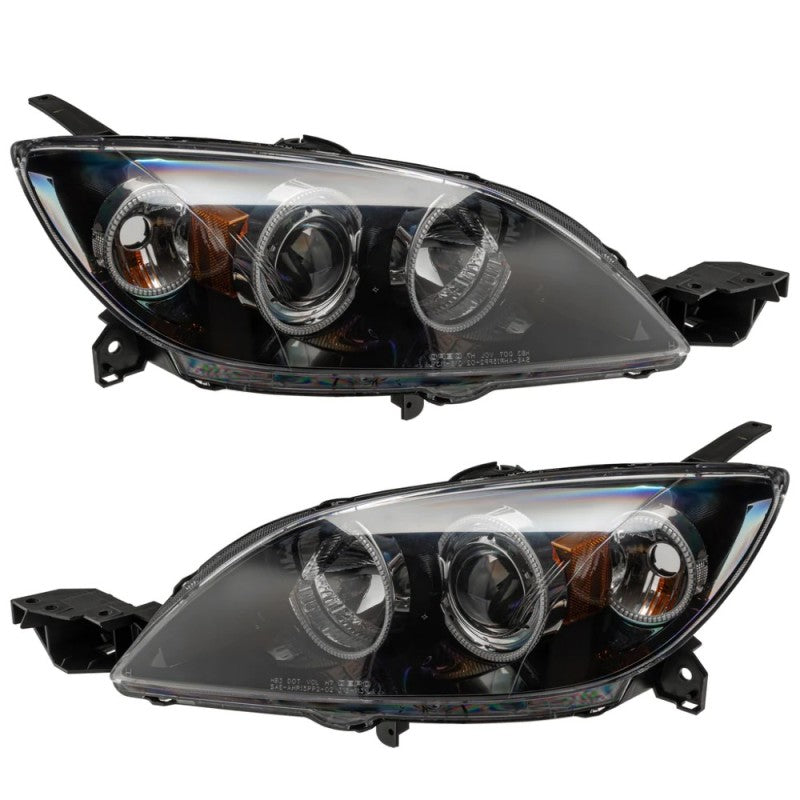 ORACLE Lighting Oracle 04-09 Mazda 3 SMD HL - Hatchback - Halogen Style - ColorSHIFT w/ BC1 Controller