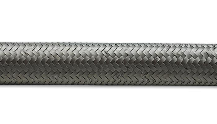 Vibrant -10 AN SS Braided Flex Hose (5 foot roll)