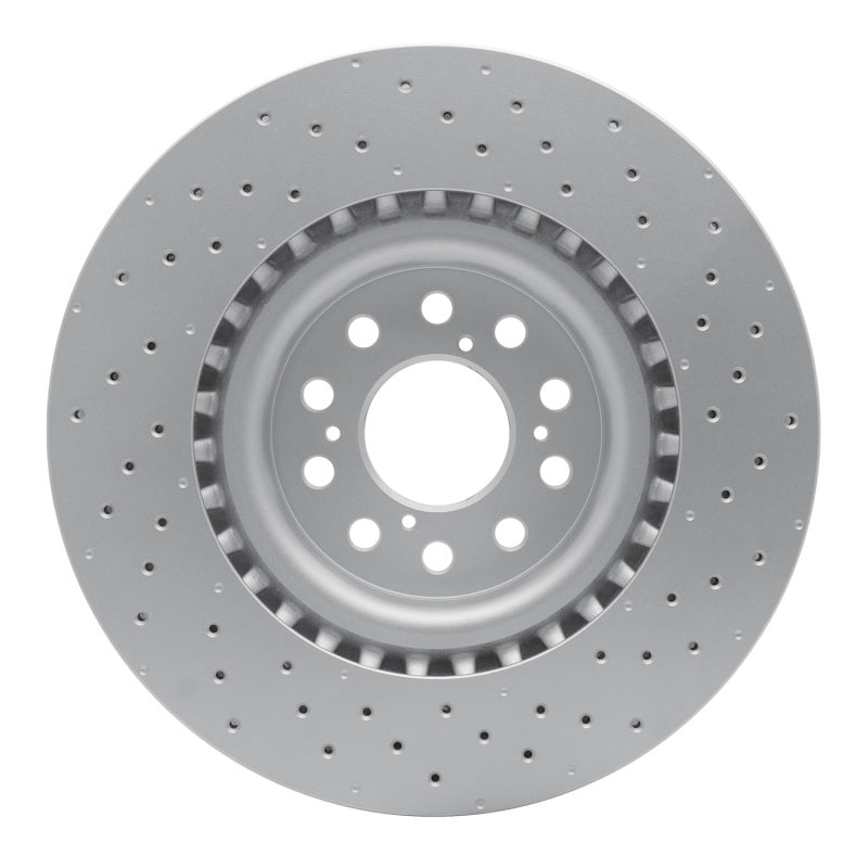 DFC 17-25 Honda Civic Hatchback Front Drilled GeoSPEC Coated Rotor