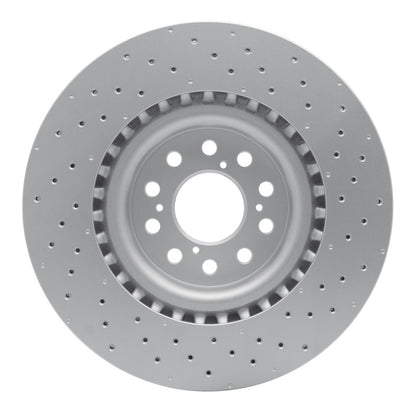 DFC 17-25 Honda Civic Hatchback Front Drilled GeoSPEC Coated Rotor