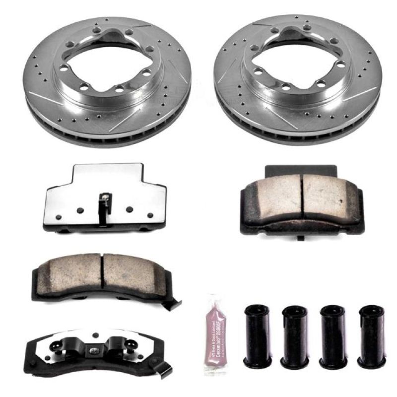 PowerStop Power Stop 90-00 Chevrolet K3500 Front Z36 Truck & Tow Brake Kit