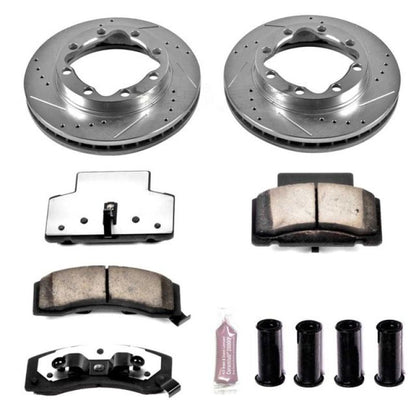 PowerStop Power Stop 90-00 Chevrolet K3500 Front Z36 Truck & Tow Brake Kit