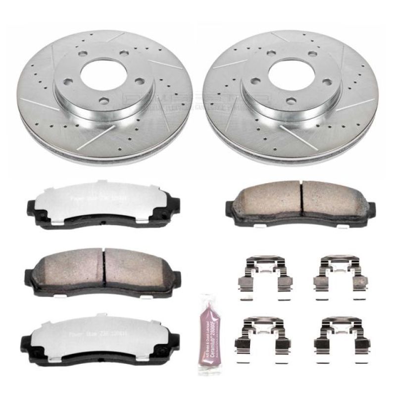 PowerStop Power Stop 01-07 Ford Escape Front Z36 Truck & Tow Brake Kit