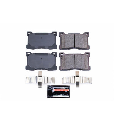 PowerStop Power Stop 12-16 Hyundai Equus Front Z23 Evolution Sport Brake Pads w/Hardware