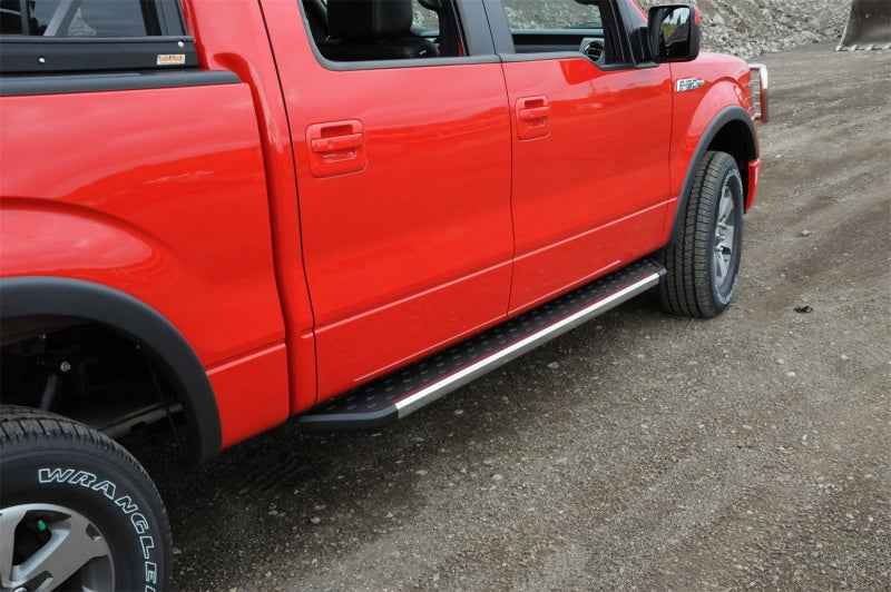 Dee Zee 99-23 Chevrolet/GMC/Dodge/Ford Full Size Running Board CrewCab Truck Board (Chrome Trim)