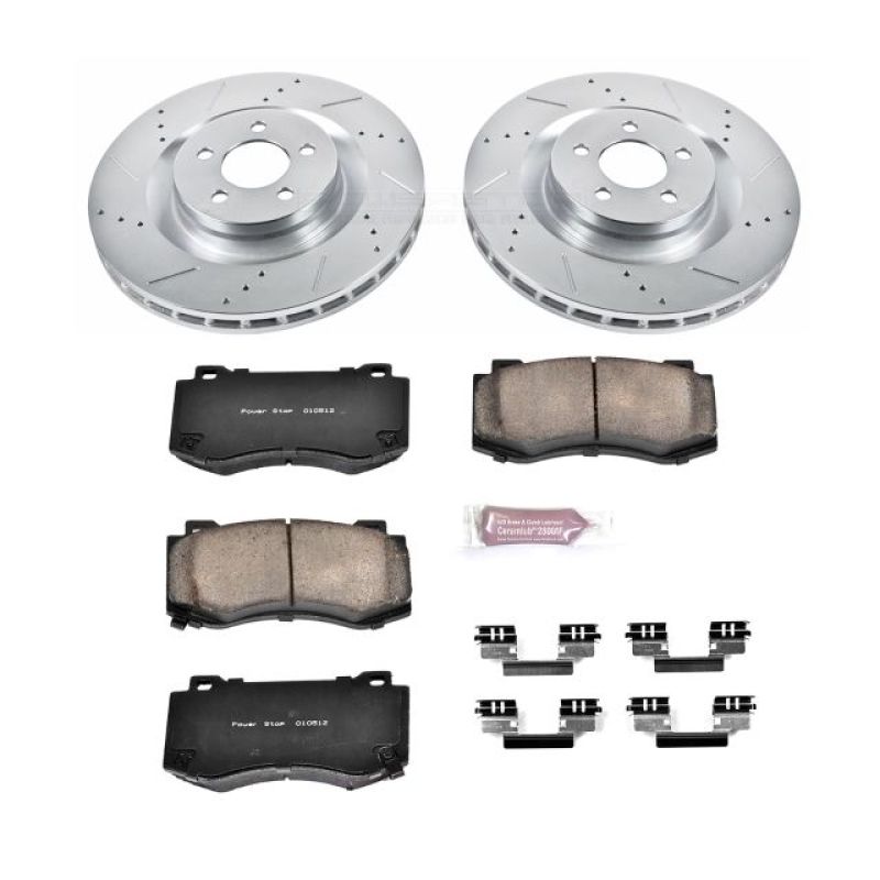 PowerStop Power Stop 05-10 Chrysler 300 Front Z23 Evolution Sport Brake Kit