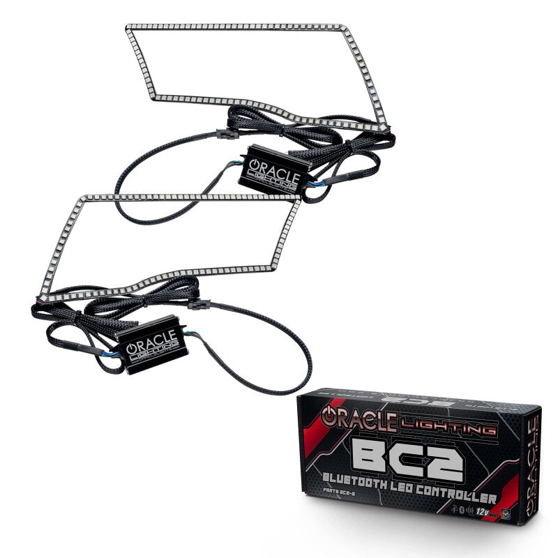 ORACLE Lighting Oracle Dodge Ram Sport 09-18 LED Headlight Halo Kit - ColorSHIFT w/ BC1 Controller