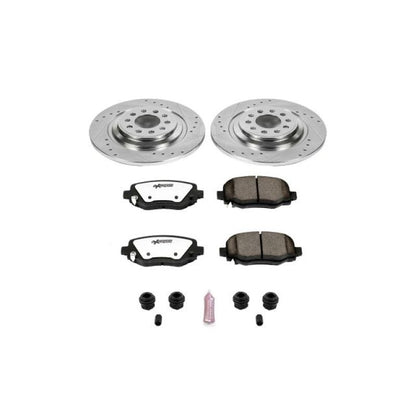 PowerStop Power Stop 14-19 Jeep Cherokee Rear Z36 Truck & Tow Brake Kit