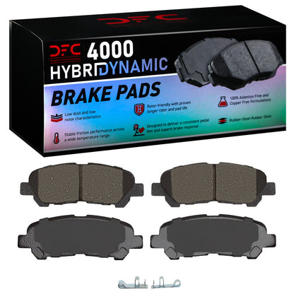 DFC 08-13 Toyota Highlander Hybrid Rear 4000 Hybridynamic Brake Pads