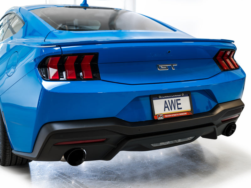 AWE Tuning AWE 2024 Ford Mustang GT Fastback S650 RWD Track Edition Cat-Back Exhaust w/ Dual Diamond Black Tips
