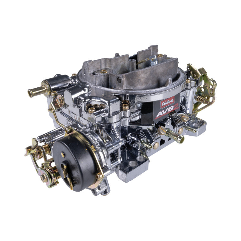 Edelbrock AVS2 Carburetor 500 CFM w/ Electric Choke - Chrome Plasma