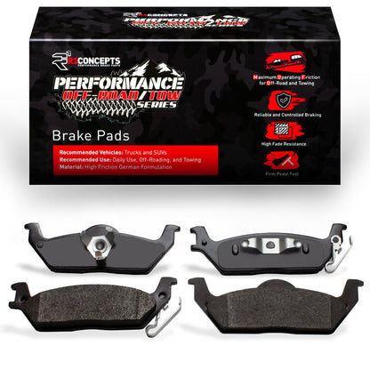 R1 Concepts R1 04-11 Lincoln Mark Lt Rear Off-Road/Tow Brake Pads