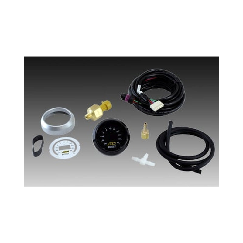 AEM 52mm Boost Digital Gauge -30-35psi